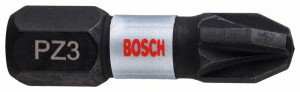 BOSCH 2608522402 Impact Control PZ3 screwdriver bits, 2 pcs