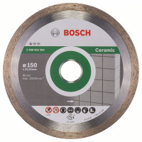 BOSCH 2608602203 Diamond cutting disc Standard for Ceramic 150 x 1.6 x 7 mm