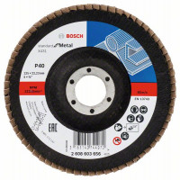 BOSCH 2608603656 Flap grinding wheel X431, Standard for Metal 125 mm, P40