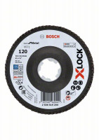 BOSCH 2608619200 Flap disc Best for Metal X571, bent, dia. 115mm, P120