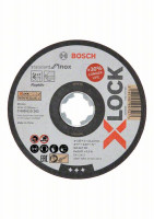 BOSCH 2608619262 X-LOCK cutting disc flat Standard for Inox, 125 x 1 mm