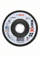 BOSCH 2608619198 Flap disc Best for Metal X571, bent, dia. 115mm, P60