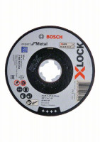 BOSCH 2608619254 X-LOCK flat cutting disc Expert for Metal, 125 × 1.6 mm