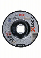 BOSCH 2608619257 X-LOCK profiled cutting disc Expert for Metal, 125 × 2.5 mm