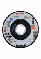 BOSCH 2608619252 X-LOCK flat cutting disc Expert for Metal, 115 × 1.6 mm