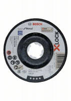 BOSCH 2608619258 X-LOCK curved grinding wheel Expert for Metal, 115 × 6 mm