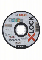 BOSCH 2608619268 X-LOCK flat cutting discs Multi Material, 115 × 1 mm