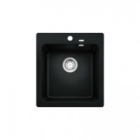 BLANCO 526572 Sink NAYA 45 black without eccentric Silgranit