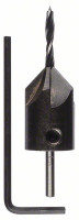 BOSCH 2608595345 Wood drill with countersink 3.0 mm