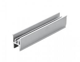 SEVROLL 02913 upper guide rail 2.35m silver