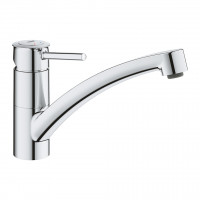 GROHE 30575000 BauClassic Tap with low outlet chrome