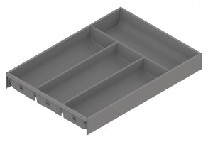 BLUM ZC7S450BS3 Ambia-line cutlery tray LBX/MVX, NL=450/W=300 Indium gray IG-M