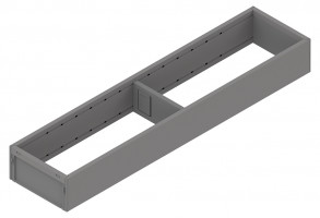 BLUM ZC7S450RS1 Ambia-line frame for LBX/MVX, NL=450/W=100 Indium gray IG-M