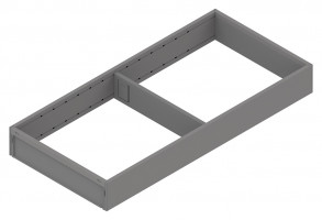 BLUM ZC7S450RS2 Ambia-line frame for LBX/MVX, NL=450/W=200 Indium gray IG-M