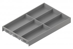 BLUM ZC7S500BS3 Ambia-line cutlery tray LBX/MVX, NL=500/W=300 Indium gray IG-M