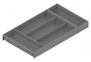 BLUM ZC7S550BS3 Ambia-line cutlery tray LBX/MVX, NL=550/W=300 Indium gray IG-M