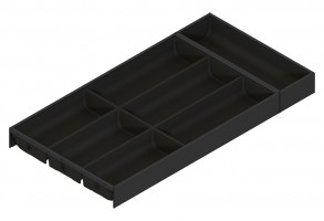 BLUM ZC7S600BS3 Ambia-line cutlery tray LBX/MVX, NL=600/W=300 carbon black CS-M