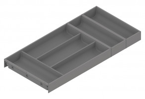 BLUM ZC7S650BS3 Ambia-line cutlery tray LBX/MVX, NL=650/W=300 Indium gray IG-M