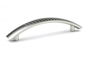 TULIP handle Kewina 128 satin chrome + screws