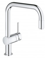 GROHE 32067000 Kitchen Tap Minta pull-out aerator chrome