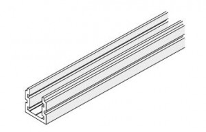 HAWA 15405 lower guide profile 6000mm aluminum elox