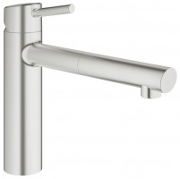 GROHE Kitchen Tap Concetto pull-out aerator supersteel 31129DC1