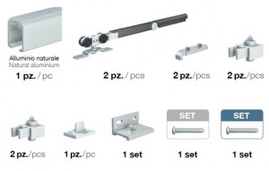 sliding interior fitting 01499/2AM/27/1900/10 80kg