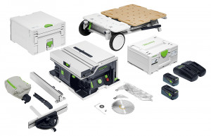 FESTOOL 577379 Cordless table saw CSC SYS 50 EBI-Set