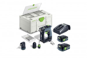 FESTOOL 576865 Cordless Drill Driver CXS 12 2.5-Set