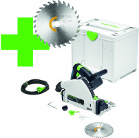 FESTOOL 577843 Plunge Saw TS 55 F-Plus Master Edition