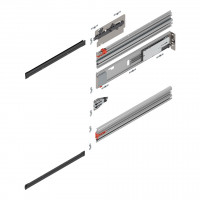 BLUM Revego Uno 801P450E.R2 pocket rail guide, 450 mm, right