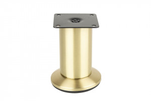 StrongLegs furniture leg FS001, 80Rmm, gold brushed