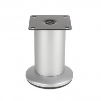 StrongLegs furniture leg FS001, 80Rmm, matt chrome