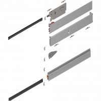 BLUM Revego Uno 801P700E.L2 pocket rail guide, 700 mm, left