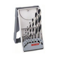 BOSCH 2608577347 7-piece HSS PointTeQ Metal Drill Bit Set, Mini-X-Line, 2-8mm