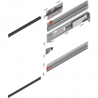 BLUM Revego Uno 801P800E.R2 pocket rail guide, 800 mm, right