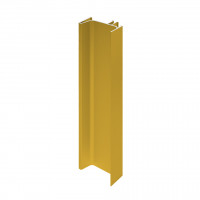 TULIP Gola Snap on vertical profile extreme 2700 mm dark gold brushed