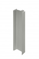 TULIP Gola Snap on vertical profile extreme 2700 mm stainless steel imitation