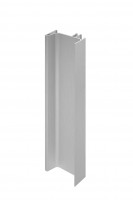 TULIP Gola Snap on vertical profile end 2700 mm anodized aluminum