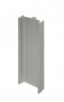 TULIP Gola Snap on vertical profile central 2700 mm stainless steel imitation