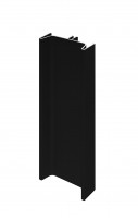 TULIP Gola Snap on vertical profile central 2700 mm black matt