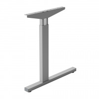 MILADESIGN table base with regulation ECO EC201R silver