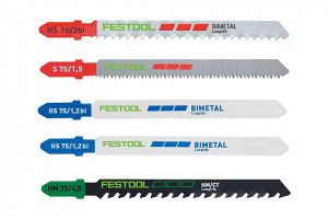 FESTOOL 578072 Jigsaw blade set STS-Sort/21 P/M/B