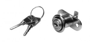 SEVROLL 20396 lock for sliding doors 18 mm (same key)