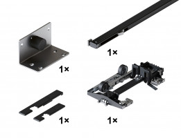 HAWA 31000 Concepta III 25/35 plug-in set Pull left