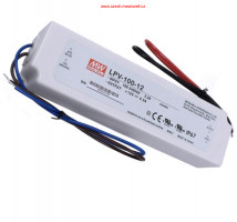 Power supply MEAN WELL LPV-100-12, 12V, 100W, IP67