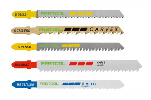 FESTOOL 578071 Jigsaw blade set STS-Sort/21 W/P/M