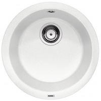 BLANCO 511621 Sink Rondo white without eccentric Silgranit PuraDur