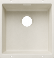 BLANCO 527788 Sink SUBLINE 400-U white soft without drain set Silgranit