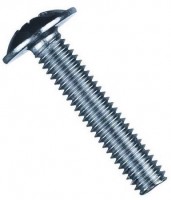 Decorative screw DIN 967 M6x45 zinc white